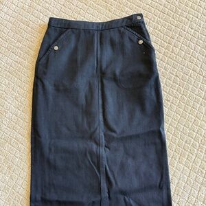 M.I.H. black denim skirt size S